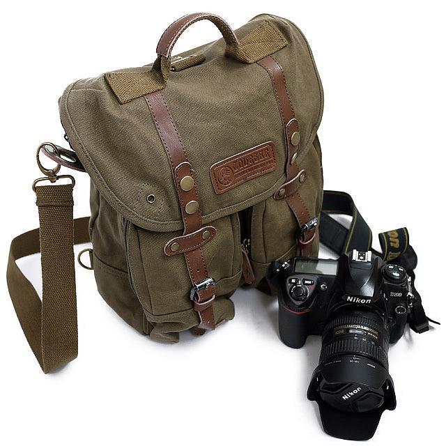 Casual Canvas Camera Bag - SLR Camera Bag - JumoShop