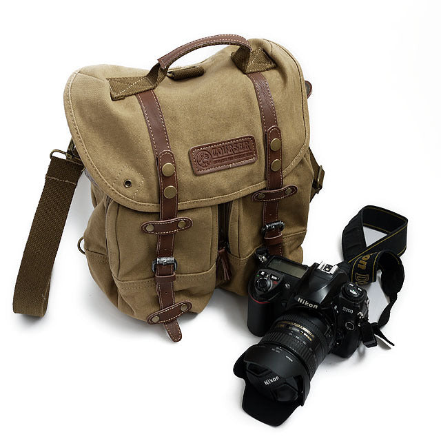 Casual Canvas Camera Bag - SLR Camera Bag - JumoShop