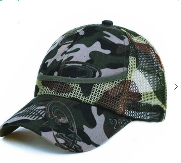 Camo Children Baseball Hat - Sun Hat