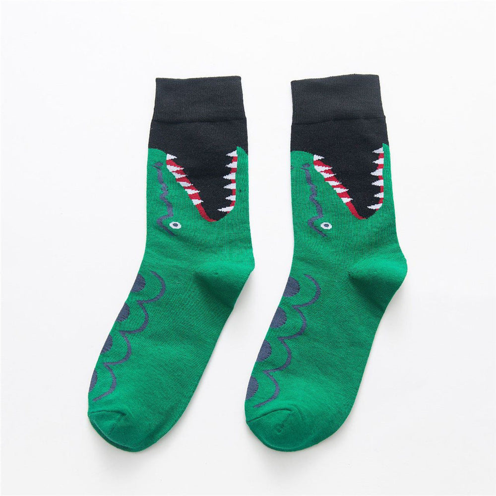 Hip Hop Skateboard Socks - Tube Socks Couple Socks