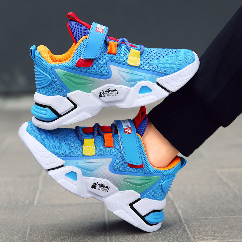 Children's Flying Knit Sneakers -Boys' Casual Sneakers