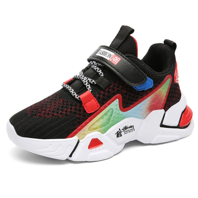 Children's Flying Knit Sneakers -Boys' Casual Sneakers