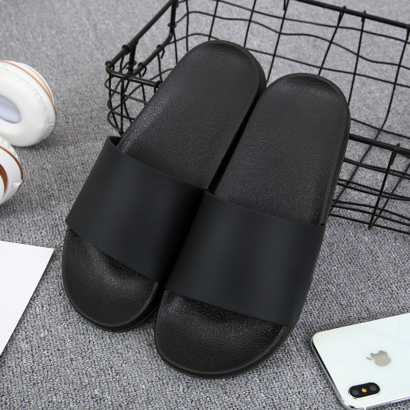 Shoes for Men - Slippers Summer Home Slippers Men Black White Fashion Brand Men Shoes Non-slip Slides Men Luxury Designers Slides