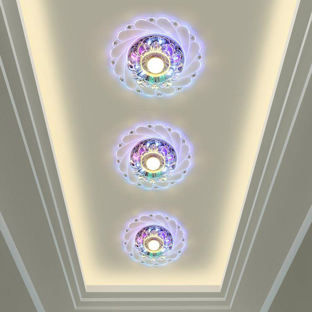Led Crystal Aisle Light Modern Minimalist Corridor Aisle Light - Porch Ceiling Light