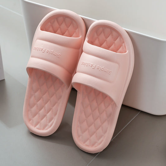 Home Slippers -- Women's Sandals Couples Non-slip Home Slippers Men's Slippers