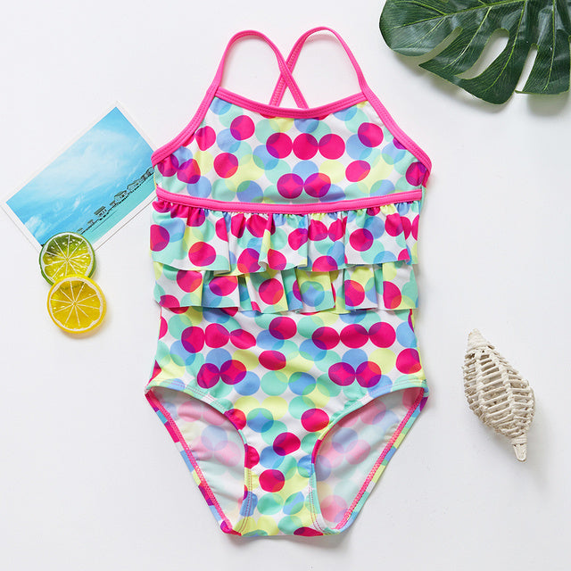 Girls Swimwear - New Summer Girls Swimsuit