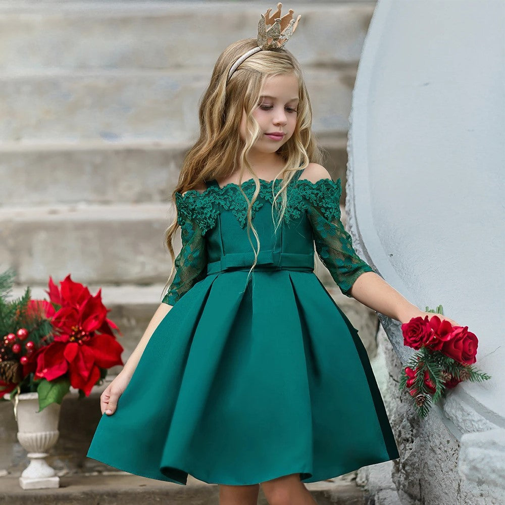 Kids Girls Fashionable Dress - Toddler Tops Skirts Kid Clothes Children
