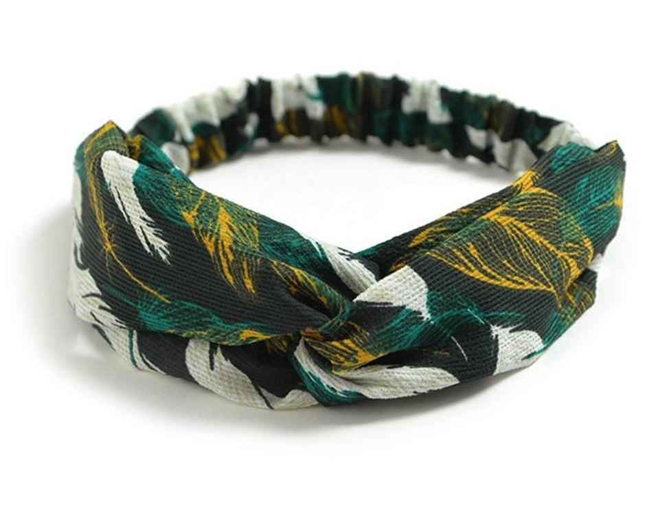 Women's Retro Style Printed Headband - JumoShop