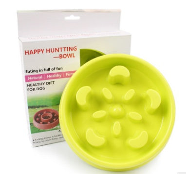 Anti-choke Plastic Dog Bowl - Healthy Feeder