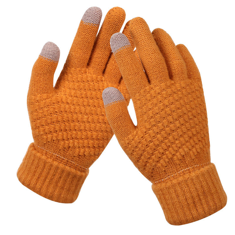 Couple Knitted Gloves Touch Screen Gloves
