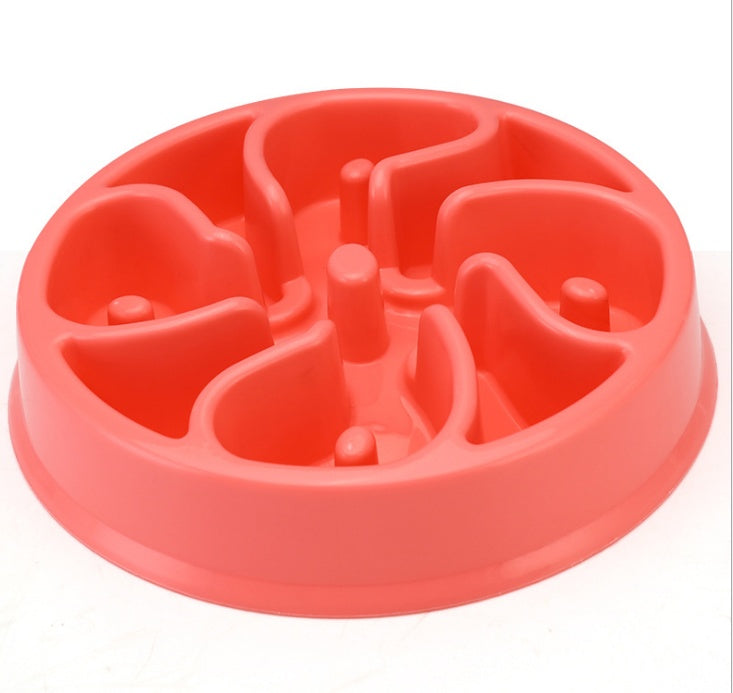 Anti-choke Plastic Dog Bowl - Healthy Feeder