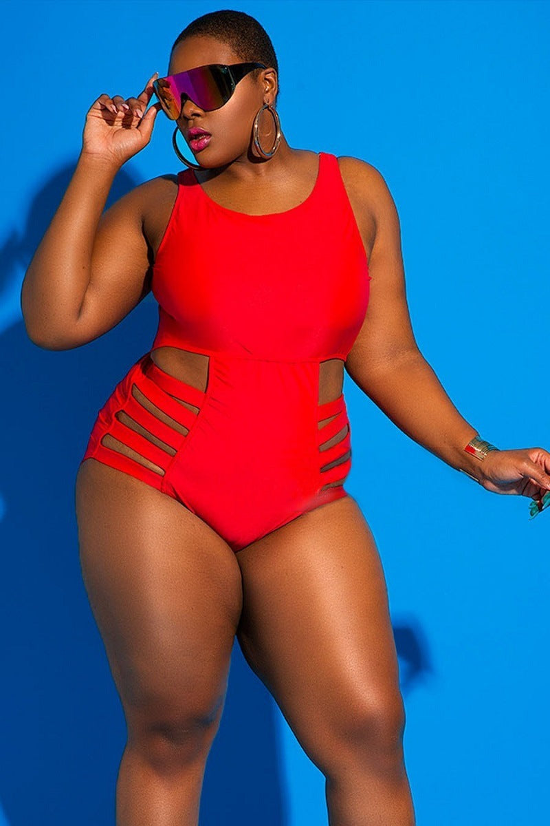 Plus Sized Women's Swimsuit
