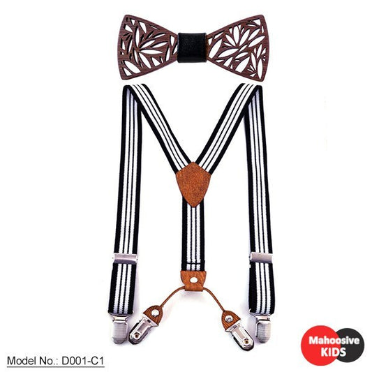 Children's Suit Suspender & Tie Set