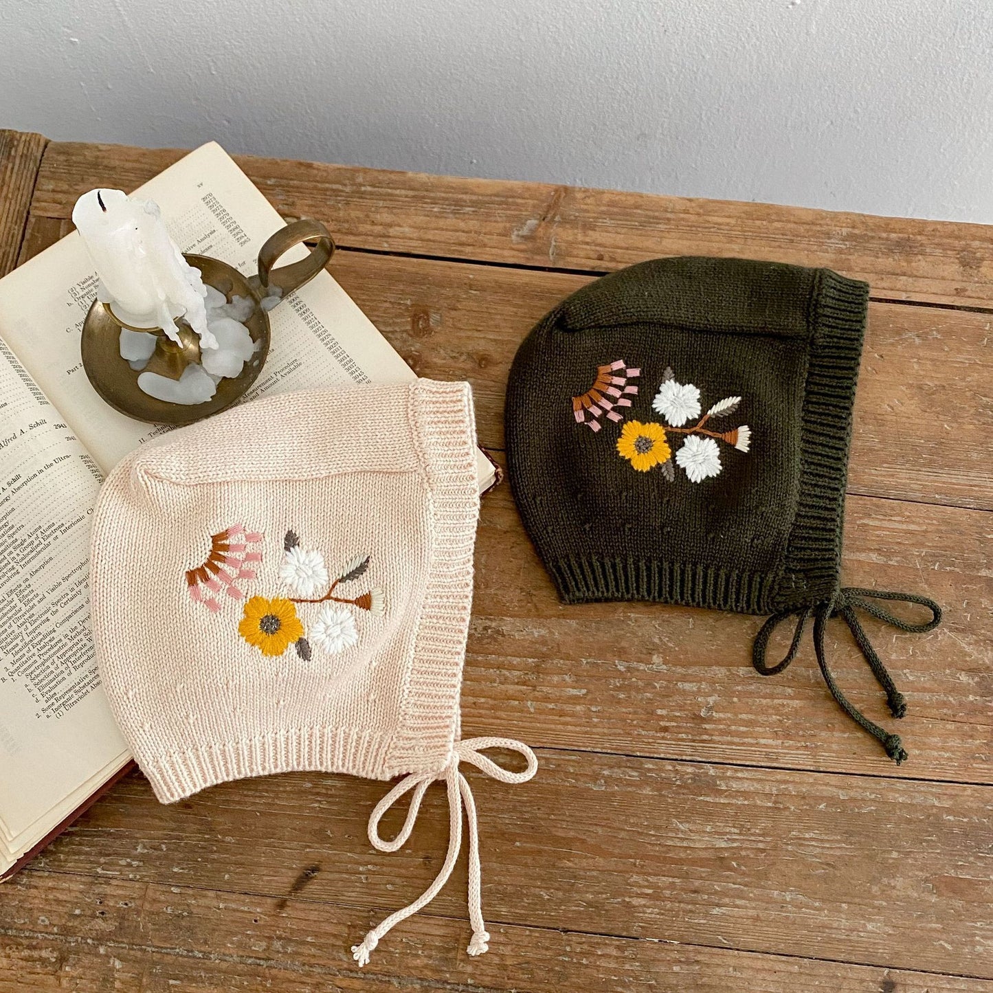 Baby Girl And Children's Embroidered Knitting Coat