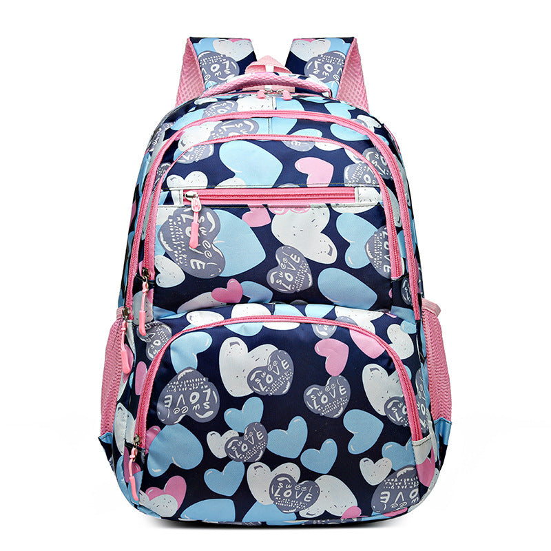 Student Schoolbag - Children's Portable Burden Alleviation Large Capacity Backpack