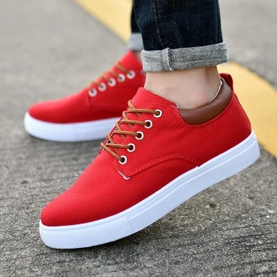 Breathable Men's Casual Canvas Sport Shoes