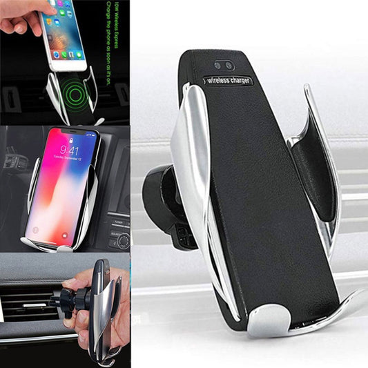 Car Wireless Charger - 10W Induction Car Fast Wireless Charging With Car Phone Holder S5