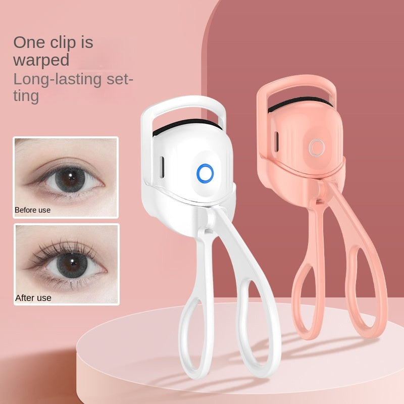Eyelash Curler - Portable Electric Heated Comb Eye Lash Eyelash Curler Makeup Tools Heated Eyelash Curlers,Rechargeable Electric Eyelash Curler,Handheld Eyelash Heat