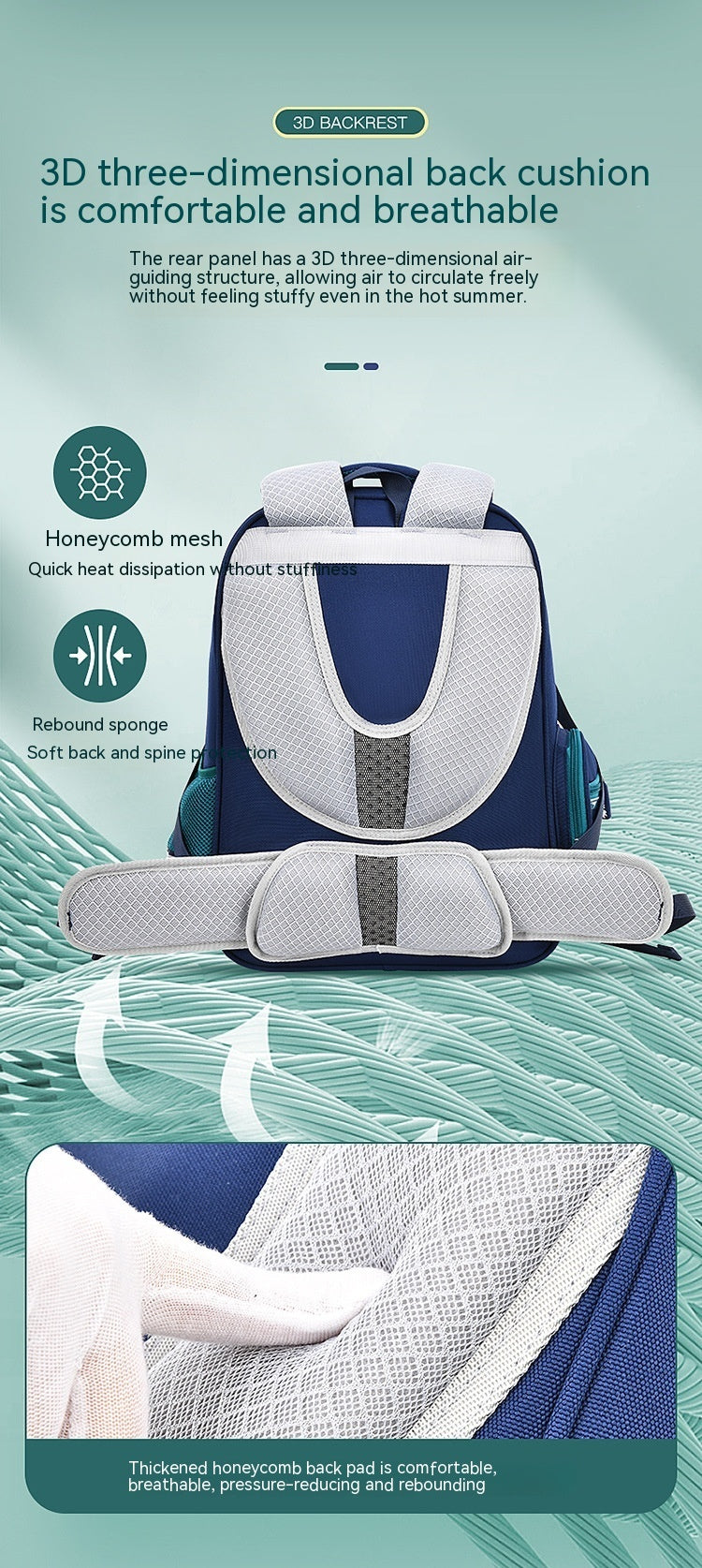 Baby Burden Relief Spine Protection Backpack