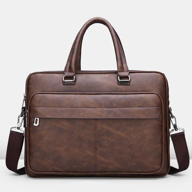 Men's Handbag - Simple Business Briefcase