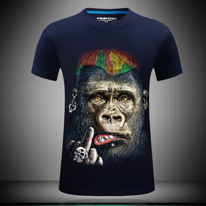 3D Short Sleeve T-shirt for Men