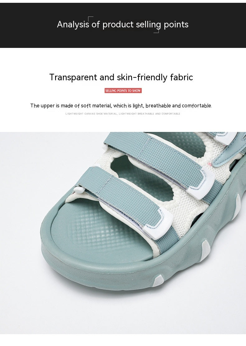 Wear-resistant Platform Beach Sandals