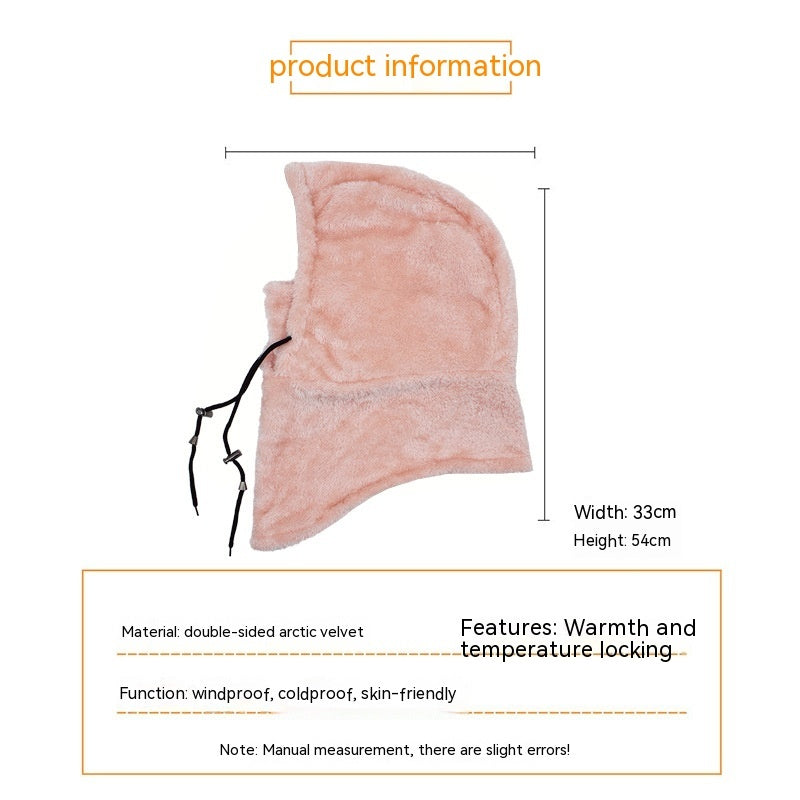 Winter Outdoors Cycling Sports Wind-proof Cap - Cold Protection Thickening Scarf Hat