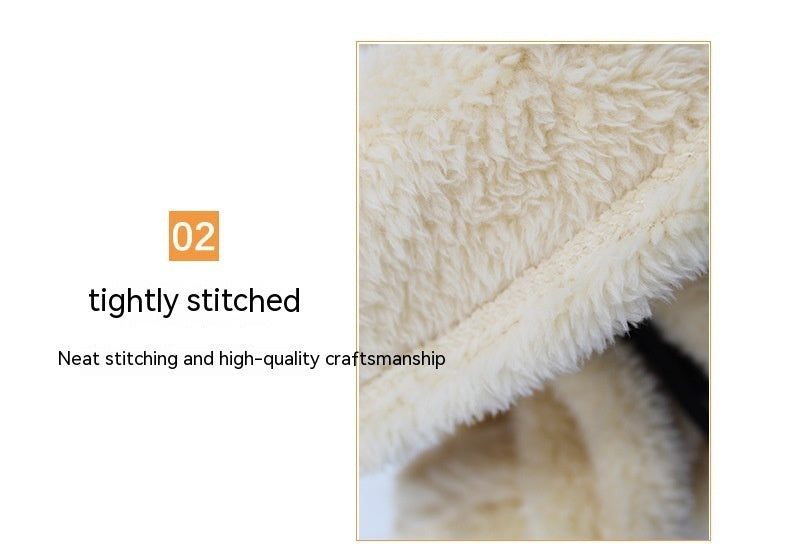 Winter Outdoors Cycling Sports Wind-proof Cap - Cold Protection Thickening Scarf Hat