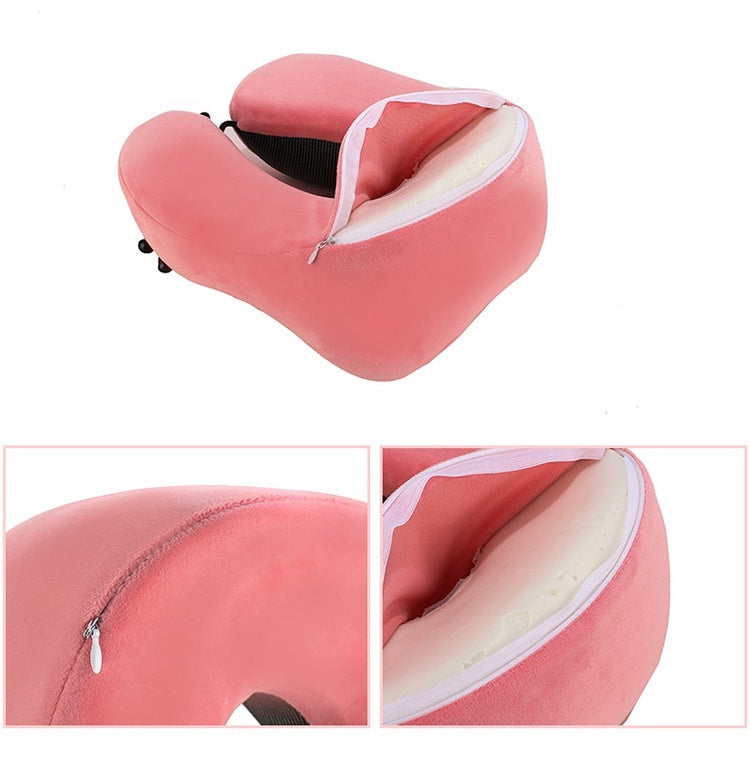 U-shape Pillow Travel Pillow - Neck Pillow Siesta Neck Pillow Neck Pillow Magnetic Cloth U-shaped Pillow