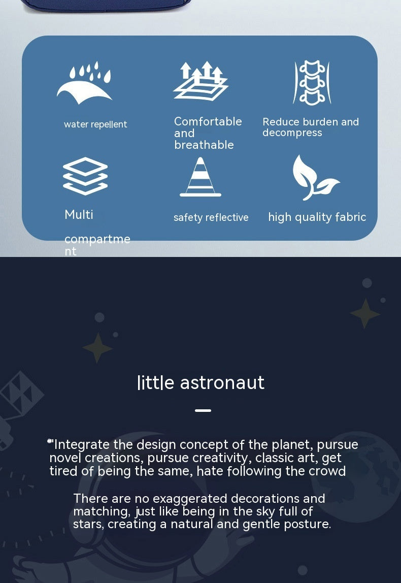 Spine Protection Backpack For Boys And Girls