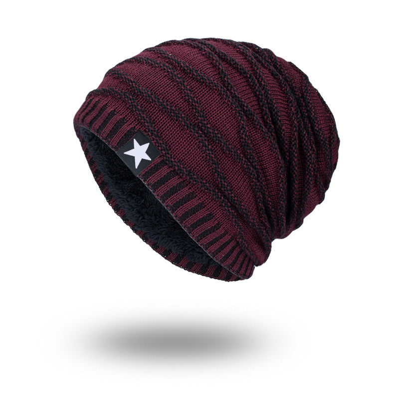 Five-star Men's Knitted Hat