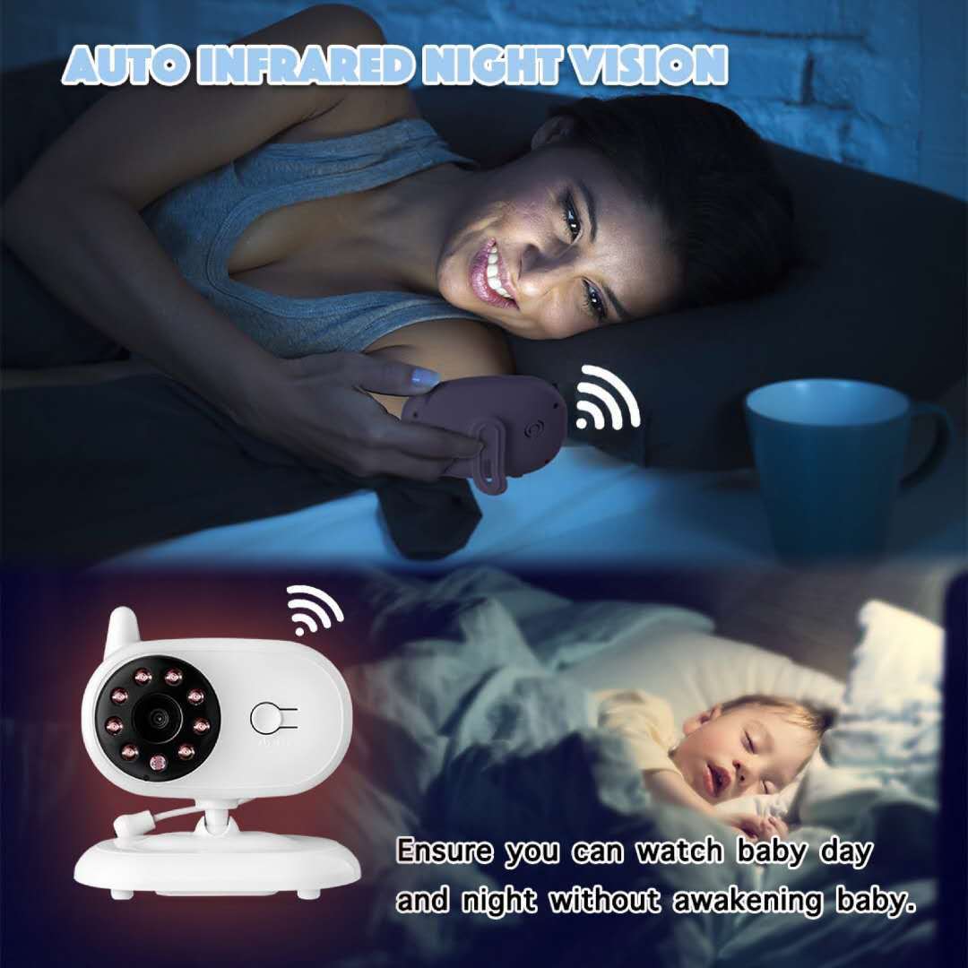 3.5-inch Baby Care Device—Night Vision Monitor - JumoShop