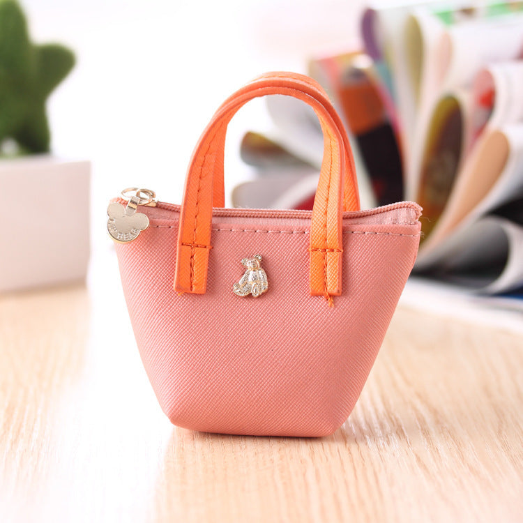 Factory Direct Korean Hand Leather Zero Purse – Candy Color Cute Coin Bag