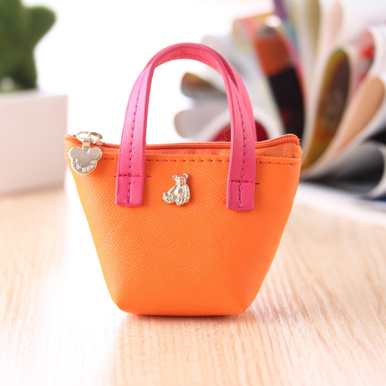 Factory Direct Korean Hand Leather Zero Purse – Candy Color Cute Coin Bag