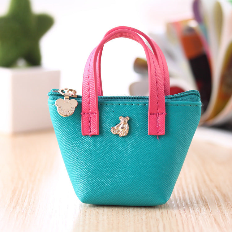 Factory Direct Korean Hand Leather Zero Purse – Candy Color Cute Coin Bag