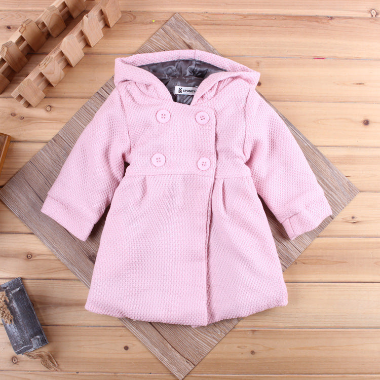 Kiethleen Winter Coat - Girl Warm Coat Hooded Jacket in 3 colors