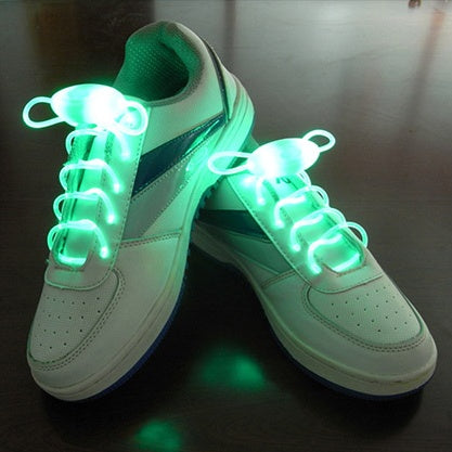 Led Sport Shoe Laces - Glow Shoe Strings Round  Light Shoelaces
