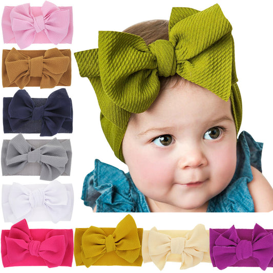 New-Born Baby's Bow Headband