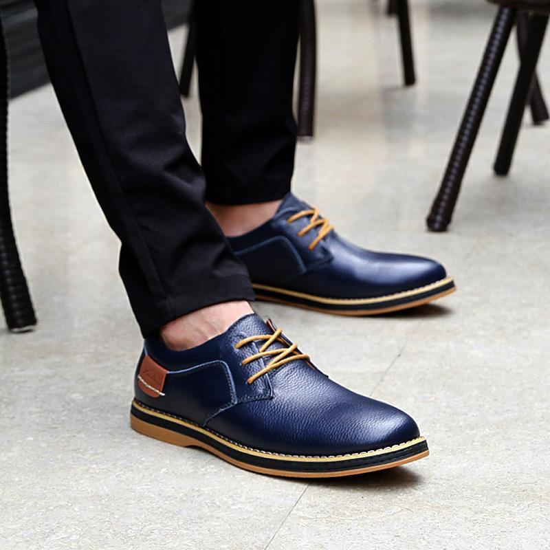 Large Size Leather Shoes for Men
