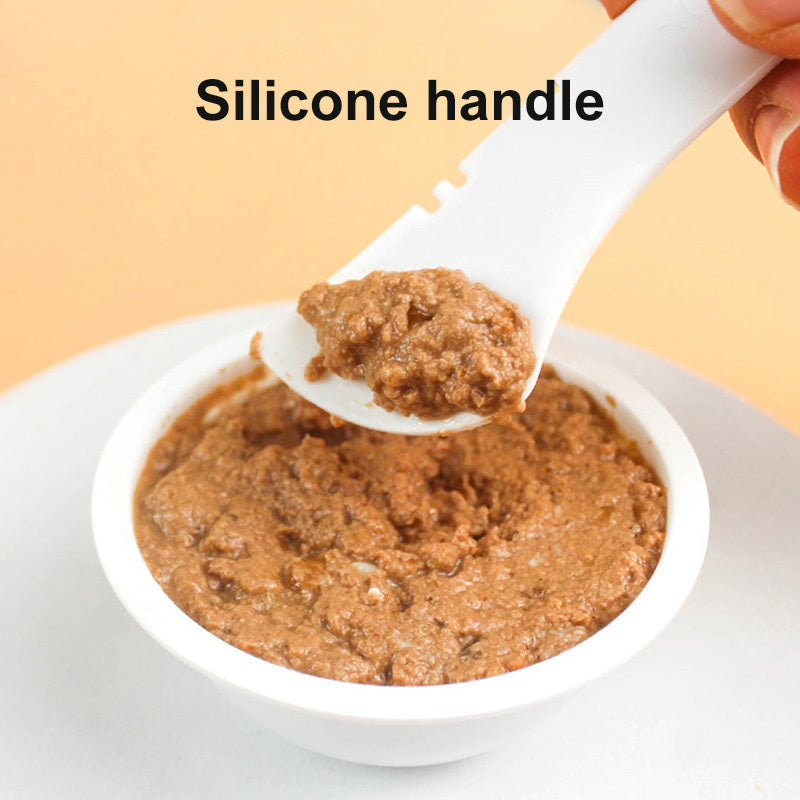 Multifunction Pet Canned Spoon Jar Opener - Puppy & Cat Feeding Spoon, Cat Dog Accessories Feeder Shovel