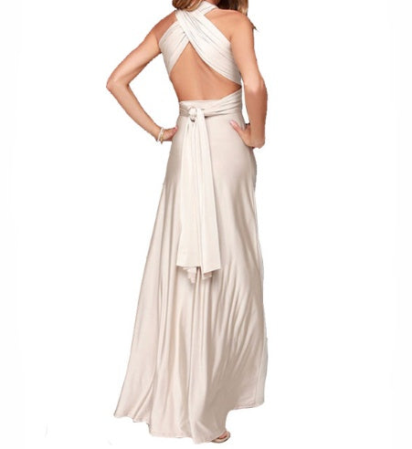 Sexy Long Party Dress - Summer Backless Bandage Maxi Dress Multiway Bridesmaids Boho Women Dress
