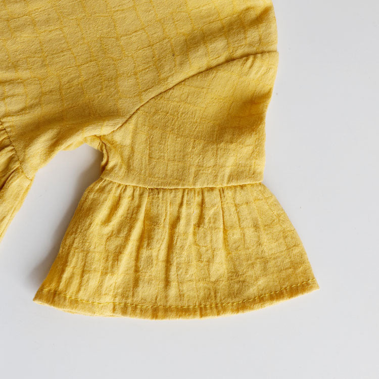 Baby Girl Solid Color Stylish Top