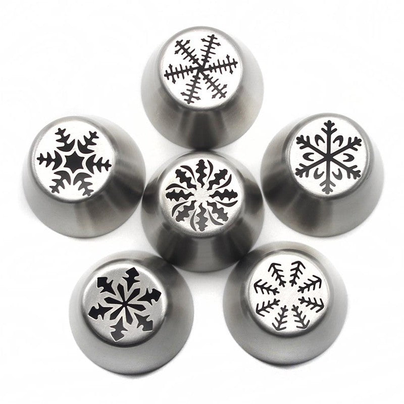 3-in-1 Limited Edition Christmas Style Stainless Steel Cake Decorating Nozzle - JumoShop