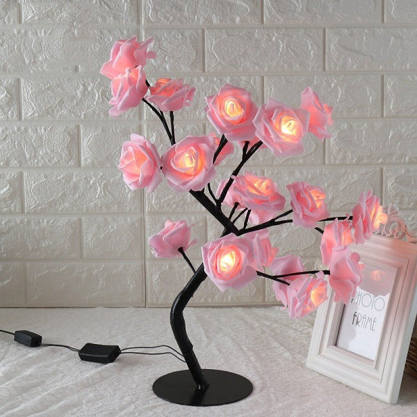 LED Tree Lamp - Rose Small Tree Lamp, Modeling Lamp, Table Lamp