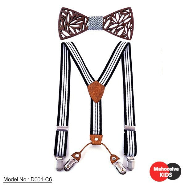 Children's Suit Suspender & Tie Set