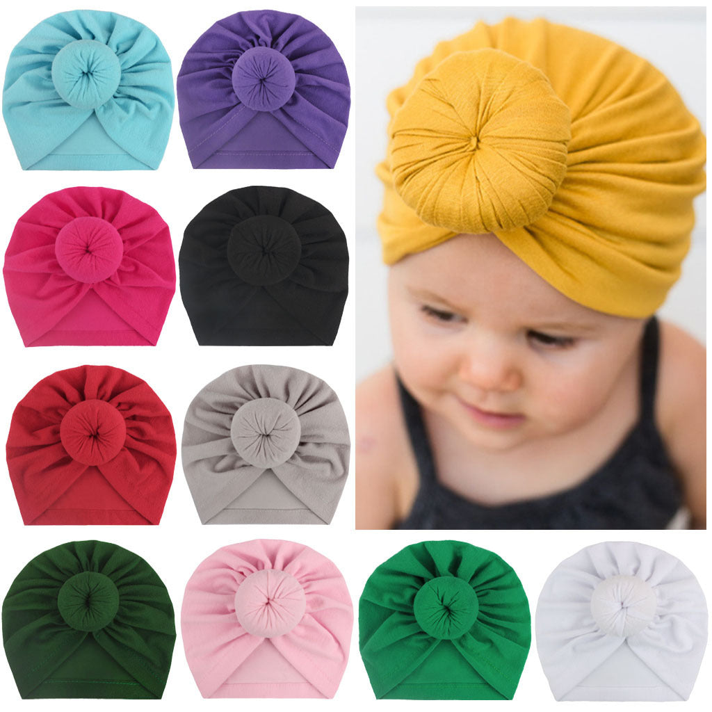 Baby Knotted Indian Beanie - Children's Turban Hat