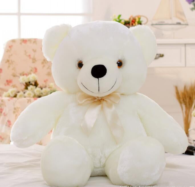 Magical Light-Up Teddy Bear - Soft Stuffed Animal with Color-Changing LEDs