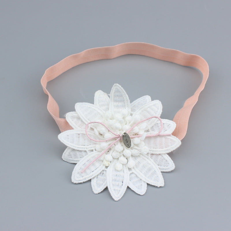Baby Hair Band Accessories with a cute Flower Detail