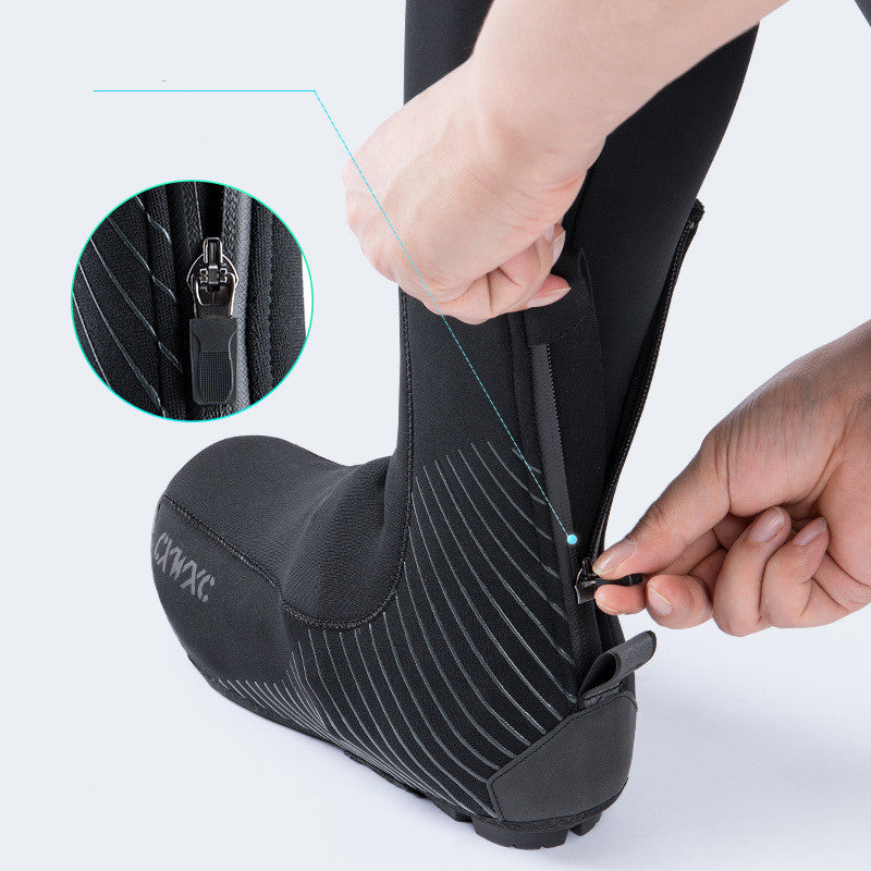Bike Shoe Cover - lock shoe cover mountain road car windproof and waterproof