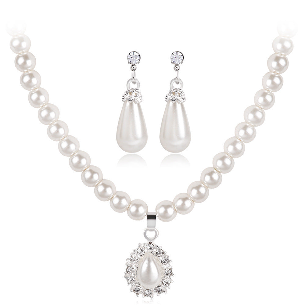 Pearl Necklace Set